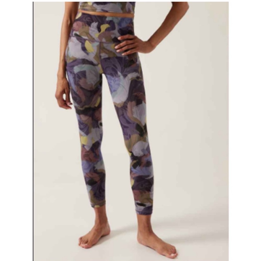 Athleta Multicolor Patterned Leggings - image 1